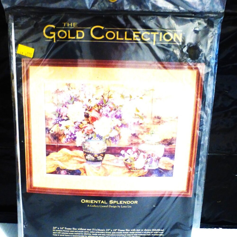 1997 Dimensions Gold Collection ORIENTAL SPLENDOR Crewed Lena Liu #1499 Stichery